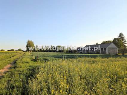 GRÓDEK, działka zabudowana 1700m2, dom budynki