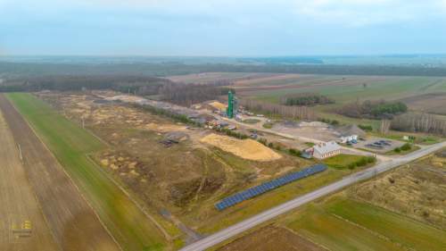Wytwórnia Mas Bitumicznych, Baza ok. 11ha obok S19