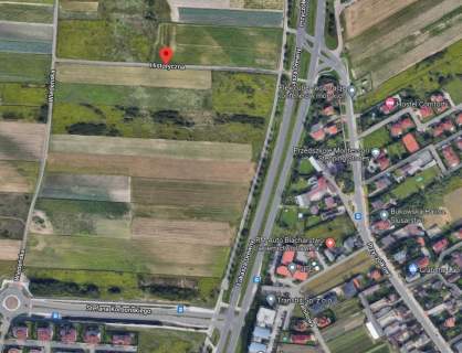 Przyczółkowa, działka usługowa, projekt MPZP