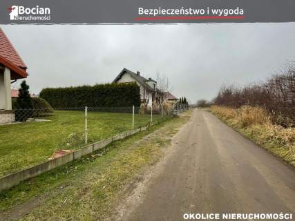 Uzbrojona, płaska działka budowlana- Mosty 