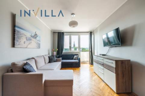 Balkon, widok na morze, styk Kamiennej/Śródmieścia