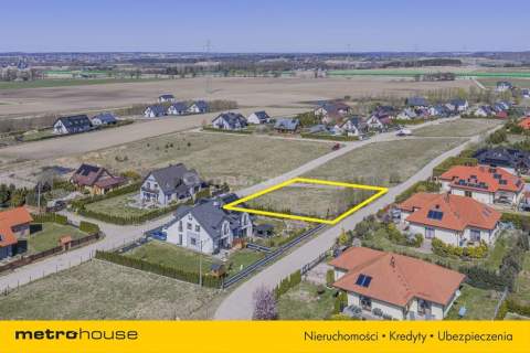 Działka 1000 m2 na osiedlu domów jednorodzinnych