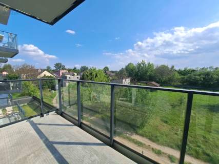 Nowoczesne mieszkanie z dużym balkonem