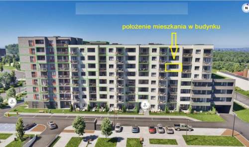 Do sprzedaży 3 pokojowe mieszkanie z miejscem i komórką
