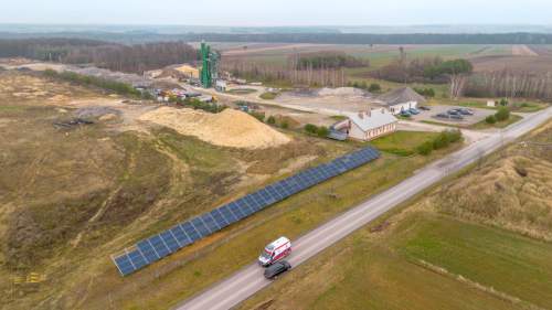Wytwórnia Mas Bitumicznych, Baza ok. 11ha obok S19