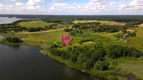 Działka z linią brzegową nad jeziorem Dadaj