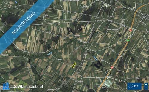 Działka 2.46 ha k. Mszczonowa z warunkami na bud. mieszkalny