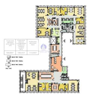 Mokotów lokal biurowy 1060m2 do wynajęcia
