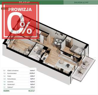 Nowe mieszkania 50,8m2 do 90m2- Boguchwała