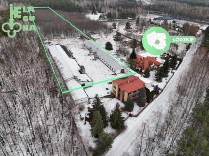 Zabudowana działka rolna na terenie inwestycyjnym