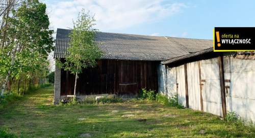 Dom z dużą działką, stodołą i wejściem do lasu