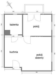2pokojowe mieszkanie okolice ul Wodnej