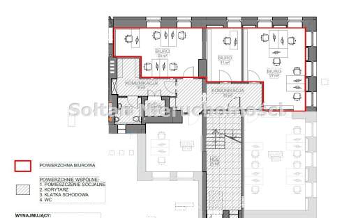Biuro do wynajęcia, 73 m2, Warszawa