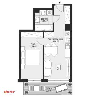 2 pokoje z balkonem BLISKO CENTRUM Katowic