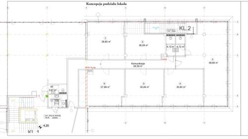 Gotowy lokal open space 248m2 - Czuby Lublin