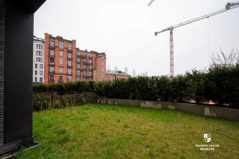 Młyny Mogilska, 2 pokoje z ogrodem 50m2