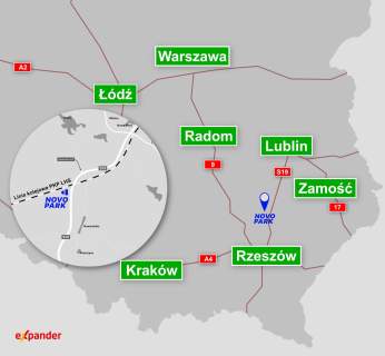 9ha pod magazyny, blisko S19 i linii kolejowej LHS