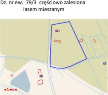 Spokojne działki w Lesie - Siedlisko