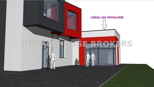 Lokal komercyjny na wynajem - Łężany