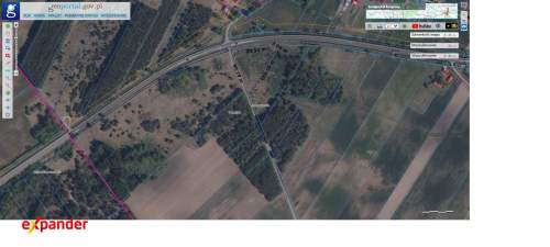 DZIAŁKA O POW. 4500 M2 W CIĄGU DK 10 BEZ MPZP