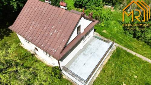 Dom z dużą działką w otulinie lasu Machowa