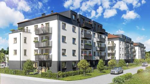 Nowoczesne 2-pokojowe mieszkanie z tarasem Kopernika 11 Oleś