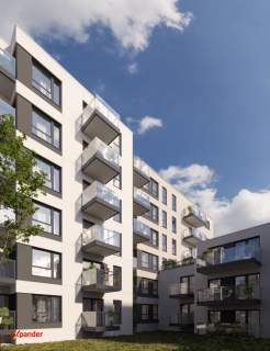 Nowoczesne 2-pokojowe mieszkanie z balkonem 44,61 m