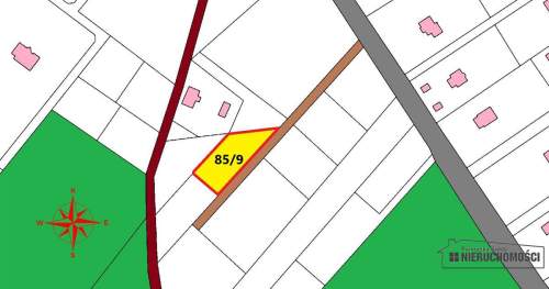 Radomyśl Działka budowlana o pow. 1215 m2