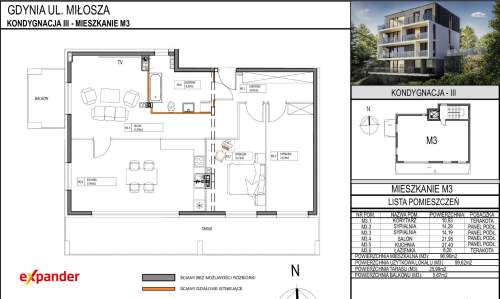 Apartament premium Widok na Gdynię