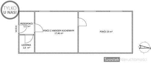 Mieszkanie na 1 piętrze blisko Rynku w Kłobucku