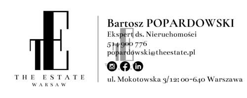 3 pokoje z balkonem 450 m od Sadyba Best Mall