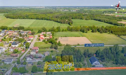 Grodzisko działka pod dom 2552 m 