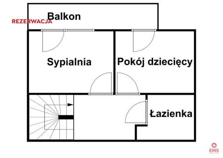 Nowoczesny skrajny szeregowiec z dużym ogrodem 