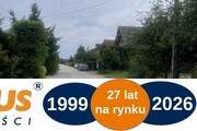 Działka 879 m media w drodze, las, SKM.