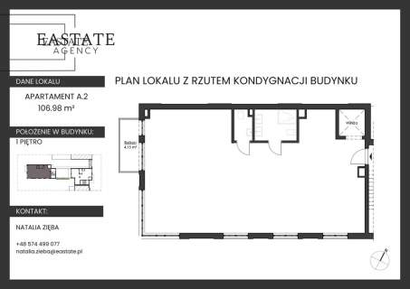 Apartament 107m2 w prestiżowej inwestycji / Orłowo