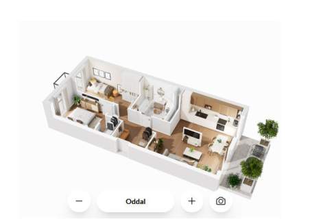 Dwustronne taras balkon Świetna lokalizacja