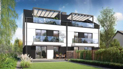 Mieszkanie 110 m2 piętro poddasze - duży taras 