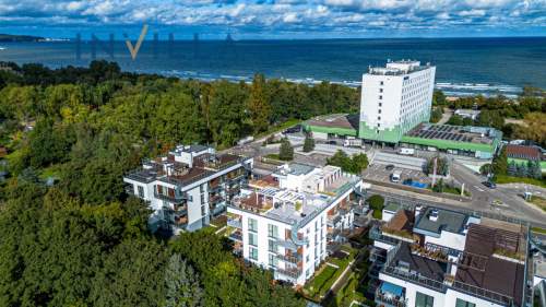 Apartament z ogrodem przy plaży w Jelitkowie