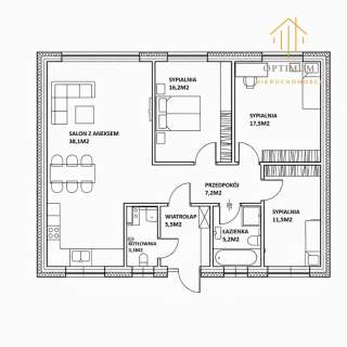Dom wolnostojący 105m2 I 4 pokoje I działka 1500m2