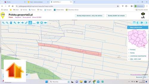 Dynów Bartkówka działka 26,92 ar rolna Sprzedam