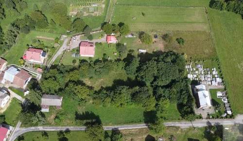 Widokowa działka budowlana Kruhel Wielki
