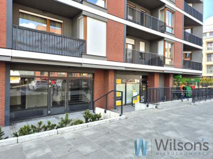 Lokal w nowoczesnym apartamentowcu na Wilanowie