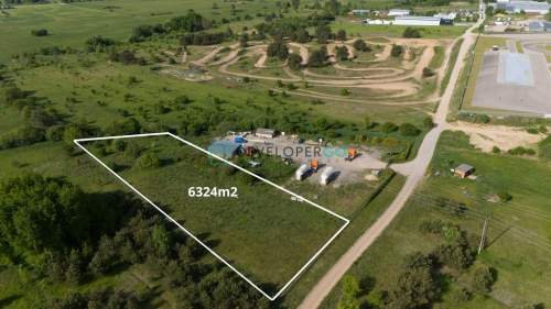 Działka przemysłowa 6324m2 z pozwoleniem na budowę