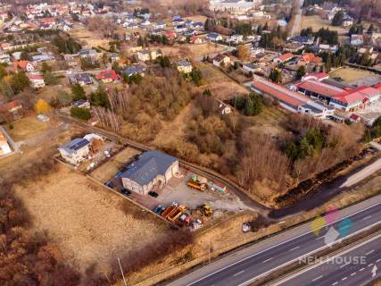 Działka inwestycyjna, S7, MPZP, media 7 352 m2