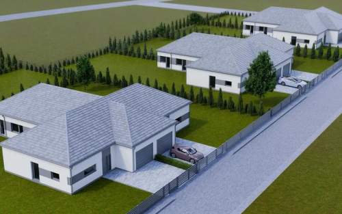 Domy w stanie deweloperskim nieopodal Świdnicy 
