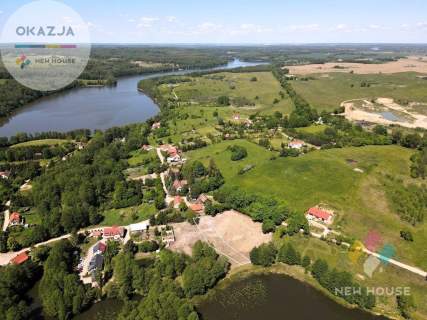 Działka budowlana z linią brzegową, Kiersztanowo