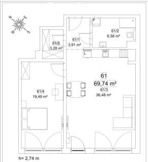 Apartament w sercu Nowej Huty - bez prowizji i PCC