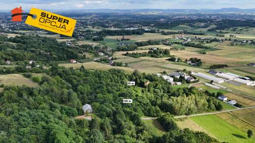 Urocza zielona działka z WZ 37,56ar Odrzykoń