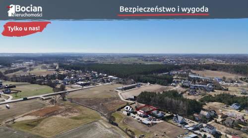W pełni uzbrojona, ogrodzona działka pod lasem