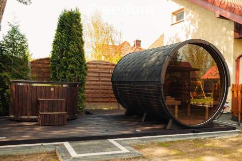 Mazury domek 200 m od jeziora sauna balia